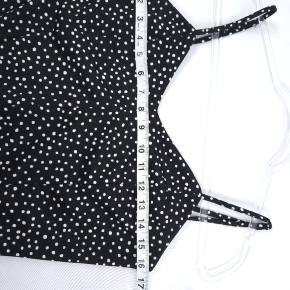 Zara Polkadot adjustable strap playsuit S - Picture 3 of 10